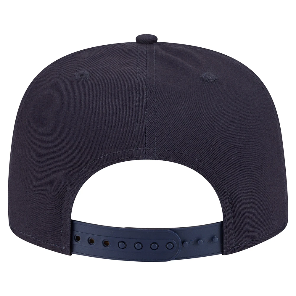 Casquette de golf à logo New Era bleu marine pour homme, motif aventure des Wolverines du Michigan