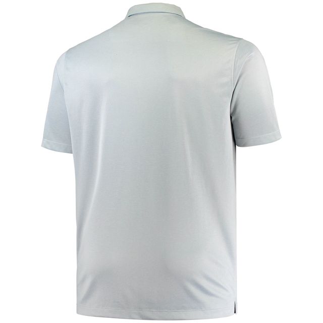 Polo de performance Nike Big & Tall pour hommes Michigan Wolverines en gris chiné