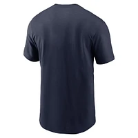 Men's Nike Navy Michigan Wolverines Ice Hockey Sport Drop T-Shirt