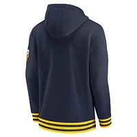 Men's Nike Navy Michigan Wolverines Legacy Retro Pullover Hoodie