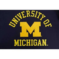 Men's Pro Standard Navy Michigan Wolverines Classic Stacked Logo T-Shirt
