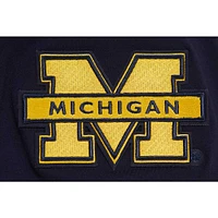 Men's Pro Standard Navy Michigan Wolverines Classic Stacked Logo T-Shirt
