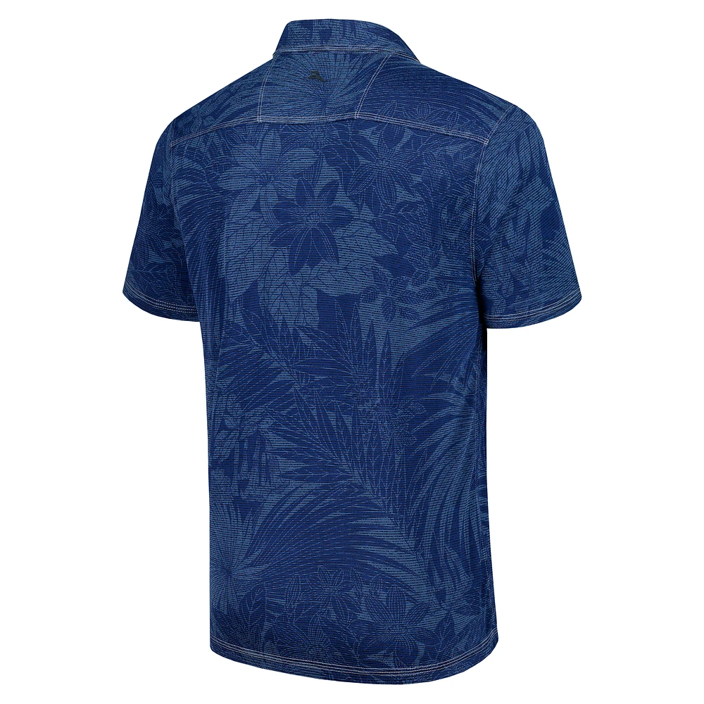 Men's Tommy Bahama Navy Michigan Wolverines Big & Tall Sport Santiago Paradise Polo