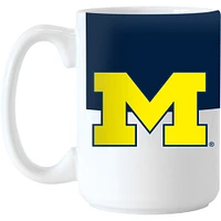 Michigan Wolverines 15oz. Colorblock Mug