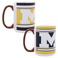 Michigan Wolverines 15oz. Home & Away 2-Pack Mug Set