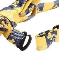 Michigan Wolverines Check Bow Tie