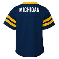 Preschool Navy Michigan Wolverines Two-Piece Red Zone Jersey & Pants Set