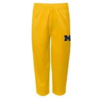 Preschool Navy Michigan Wolverines Two-Piece Red Zone Jersey & Pants Set