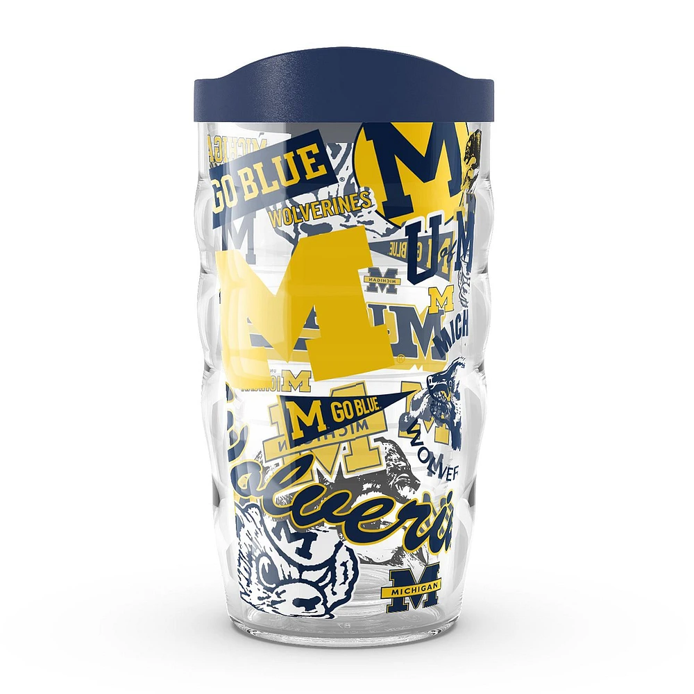 Tervis Michigan Wolverines 10oz. Allover Classic Wavy Tumbler