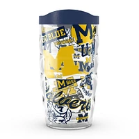 Tervis Michigan Wolverines 10oz. Allover Classic Wavy Tumbler