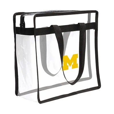WinCraft Michigan Wolverines Sac fourre-tout transparent