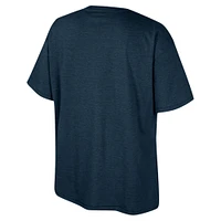 Women's Colosseum x Wrangler Navy Michigan Wolverines Lasso Oversized T-Shirt
