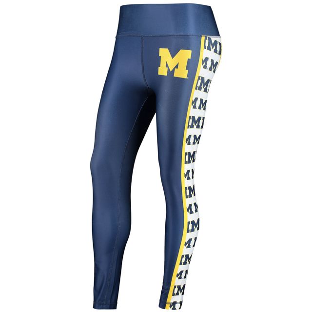 Legging en tricot Michigan Wolverines Dormer Concepts Sport pour femme, bleu marine