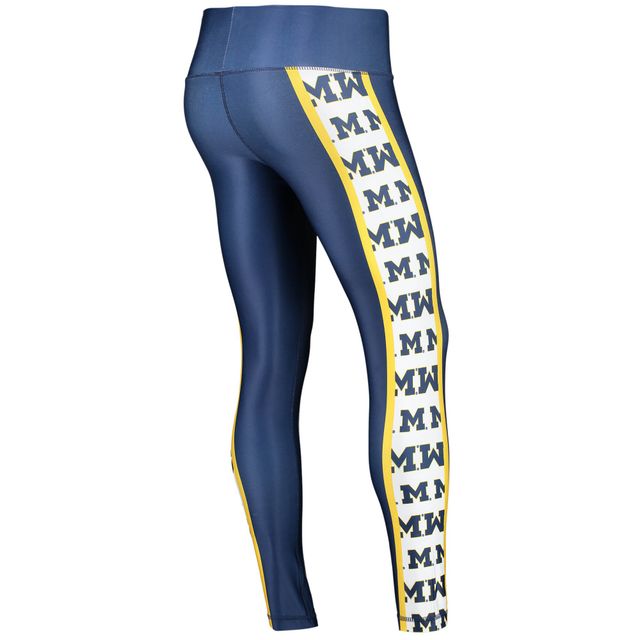 Legging en tricot Michigan Wolverines Dormer Concepts Sport pour femme, bleu marine