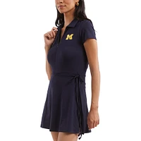 Women's Smith & Quinn Navy Michigan Wolverines Tailgate Collection Ivy Dress