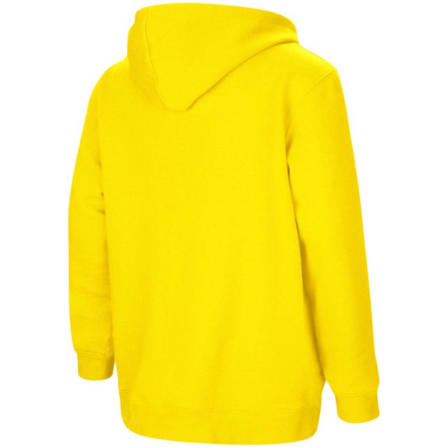 Sweat à capuche Colosseum Maize Michigan Wolverines 2-Hit Team pour jeunes