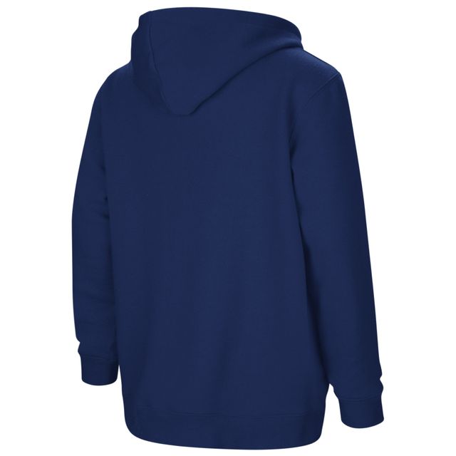 Chandail à capuchon Colosseum Navy Michigan Wolverines 2-Hit Team pour jeune