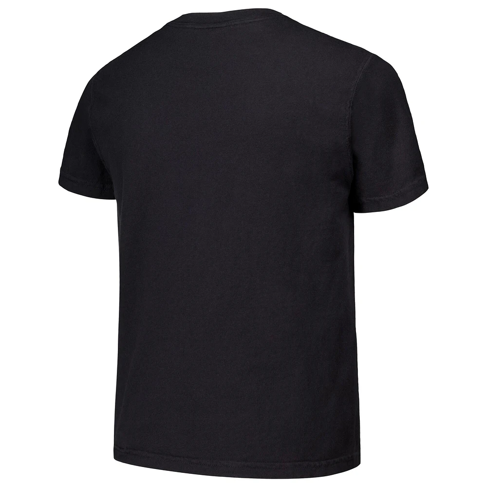 T-shirt noir pour jeunes ComfortWash Michigan Wolverines Dino Truck