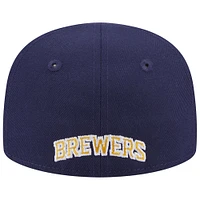 Infant New Era Navy Milwaukee Brewers My First 59FIFTY Fitted Hat