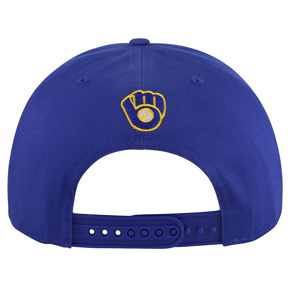 Men's '47 Royal Milwaukee Brewers Wax Pack Collection Premier Hitch Adjustable Hat