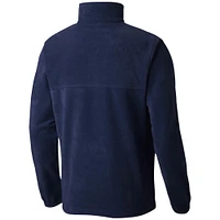 Men's Columbia Navy Milwaukee Brewers Steens Mountain Full-Zip Jacket