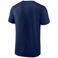 T-shirt fanatiques pour hommes Christian Yelich Navy Milwaukee Brewers Hometown Caricature
