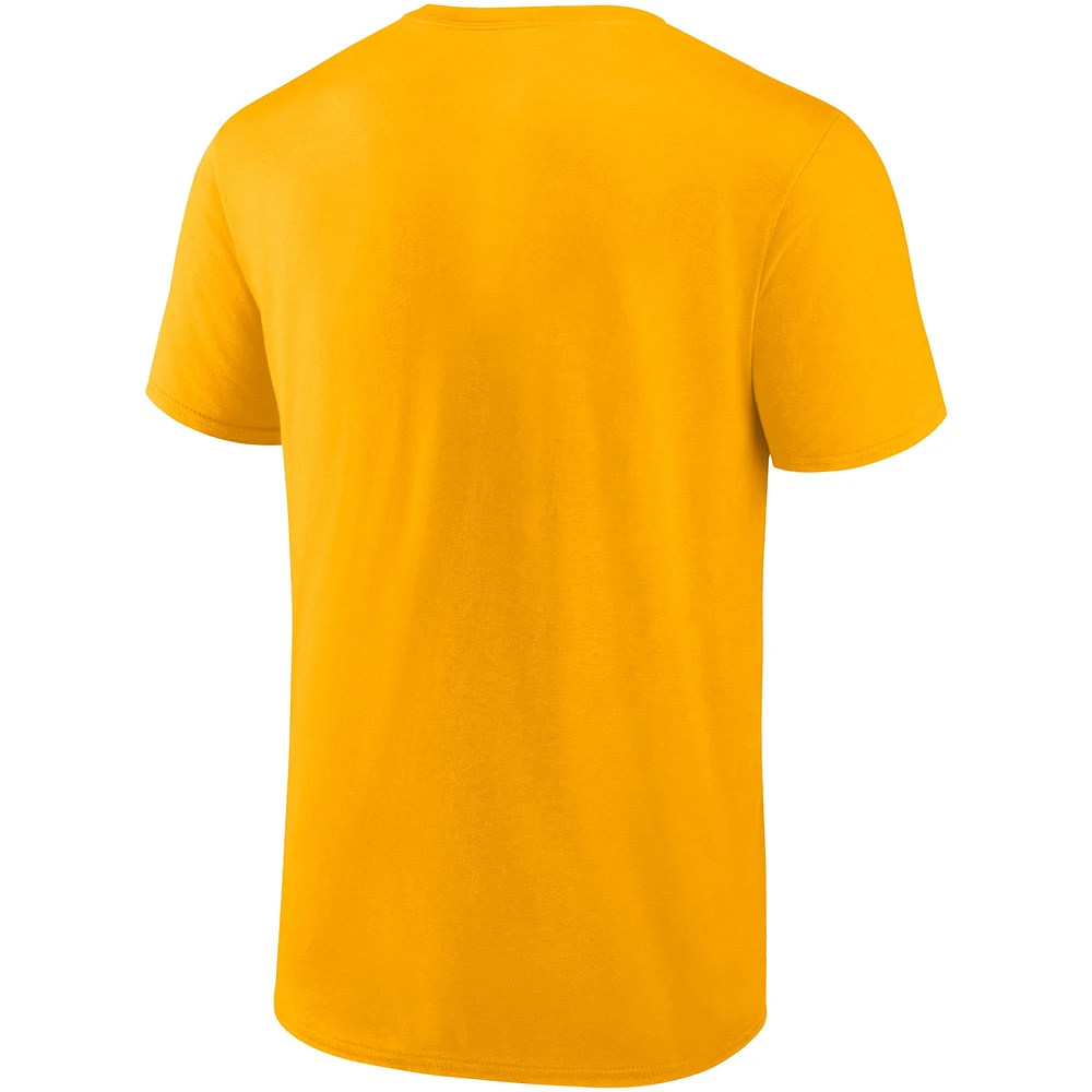 Men's Fanatics Gold Milwaukee Brewers Hometown Collection T-Shirt