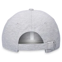 Men's Fanatics Gray Milwaukee Brewers Logo Adjustable Hat