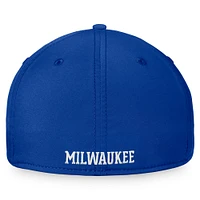 Men's Fanatics Royal Milwaukee Brewers Cooperstown Core Flex Hat