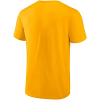 Men's Gold Milwaukee Brewers Iconic Glory Bound T-Shirt