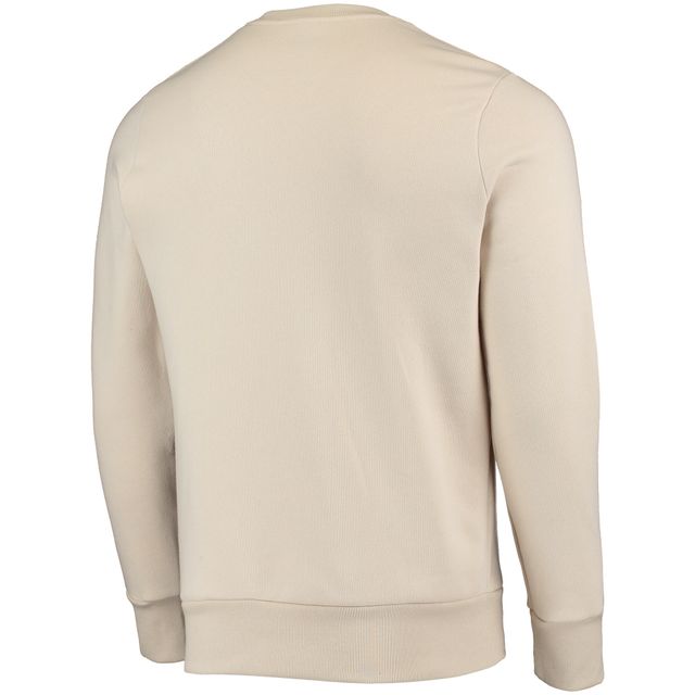 Sweat-shirt Majestic Threads Oatmeal Milwaukee Brewers Fleece pour homme