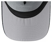 Men's New Era  Black Milwaukee Brewers 9FORTY A-Frame Trucker Adjustable Hat