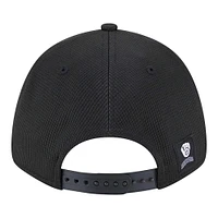 Men's New Era Black Milwaukee Brewers Pivot 9FORTY Adjustable Hat