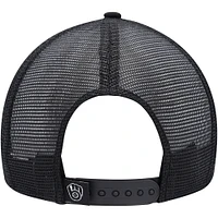 Men's New Era Black Milwaukee Brewers Street Trucker 9FIFTY Snapback Hat