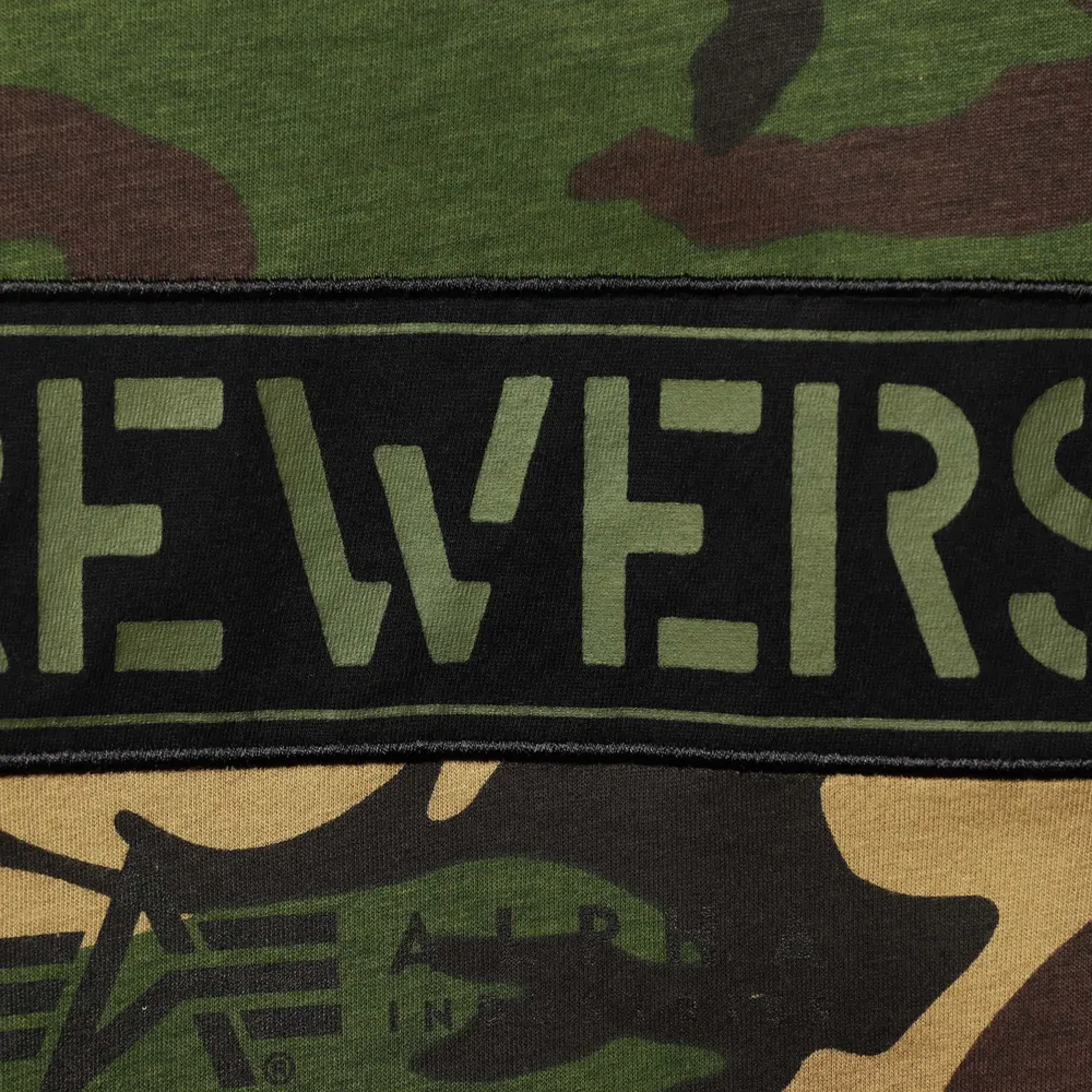 Men's New Era Camo Milwaukee Brewers Club T-Shirt