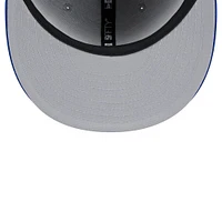 Men's New Era  Gray/Royal Milwaukee Brewers 2025 Batting Practice 59FIFTY Fitted Hat