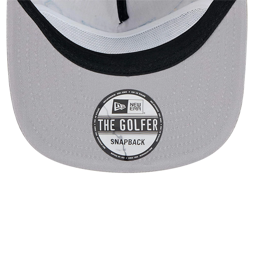 Men's New Era Gray Milwaukee Brewers Corduroy Golfer Snapback Hat