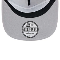 Men's New Era Gray Milwaukee Brewers Corduroy Golfer Snapback Hat