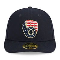 Men's New Era  Navy Milwaukee Brewers 2023 Fourth of July Low Profile 59FIFTY Fitted Hat
