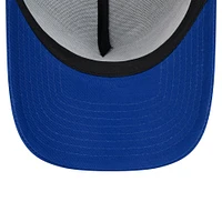 Men's New Era Royal Milwaukee Brewers 9FORTY A-Frame Trucker Adjustable Hat