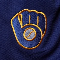 Men's Profile Royal Milwaukee Brewers Big & Tall Mesh Shorts