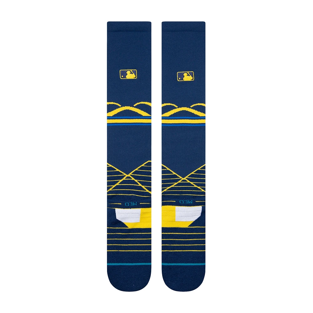 Men's Stance Milwaukee Brewers Arches OTC Socks