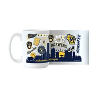 Milwaukee Brewers 15oz. Native Ceramic Mug