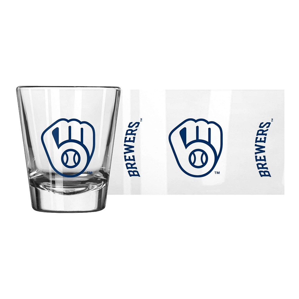Brasseurs de Milwaukee 2 oz. Verre à liqueur Team Game Day