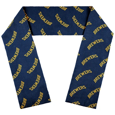WEAR by Erin Andrews Milwaukee Brewers Team Wordmark Scarf