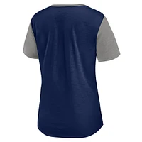 Women's Fanatics Navy Milwaukee Brewers Mound T-Shirt