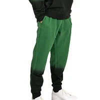 Men's FISLL Hunter Green Milwaukee Bucks Black Dip-Dye - Jogger Pants