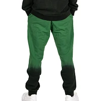 Men's FISLL Hunter Green Milwaukee Bucks Black Dip-Dye - Jogger Pants