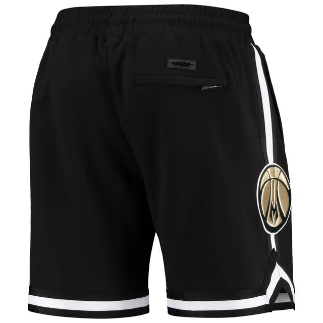 Short Pro Standard Milwaukee Bucks en chenille noir pour homme