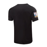 Men's Pro Standard Black Milwaukee Bucks Classic Chenille - T-Shirt